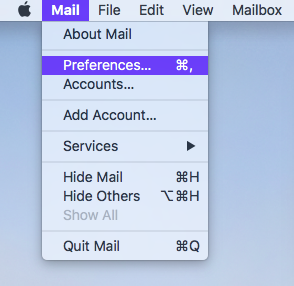 Mail Preferences